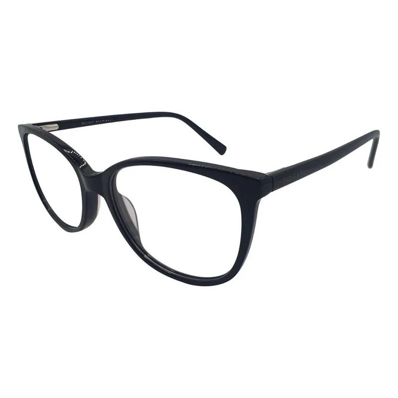 Armação Bulget Occhialli Bg7079 A01 Preto Brilho 54 Bg 7079
