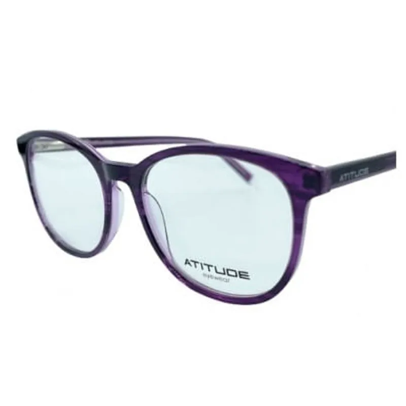 Armação de Óculos de Grau Atitude, modelo AT6217IN, cor R01