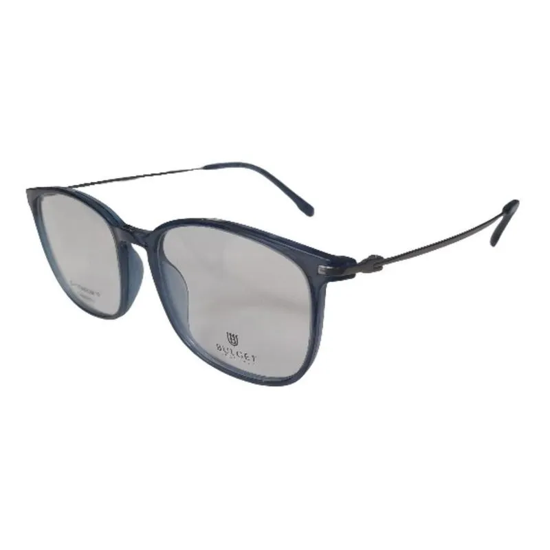 Óculos de Grau Masculino Bulget Bg4133tn Azul 54mm