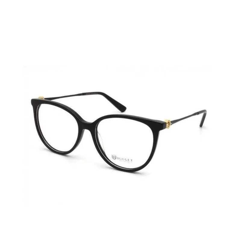 Armação Bulget Bg7111 Feminino Redondo Preto 52mm