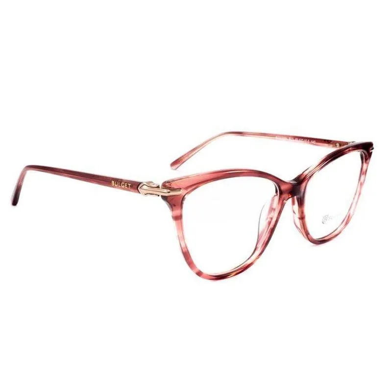 Óculos Armação Bulget Bg6355n E02 Feminino Rosa
