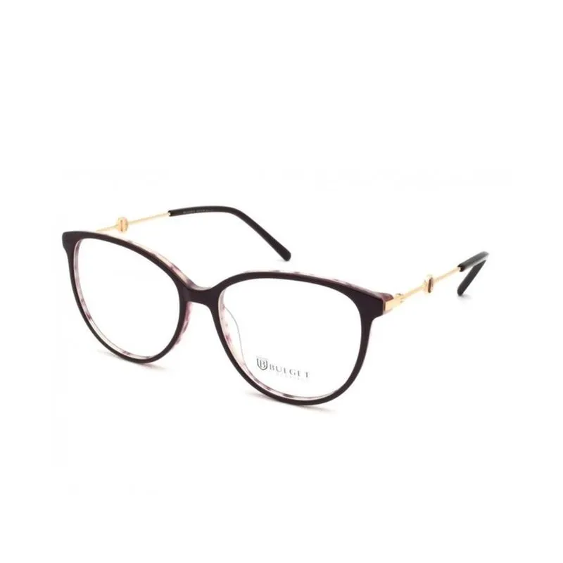 Óculos de Grau Feminino Bulget Roxo - Acetato/Dourado M