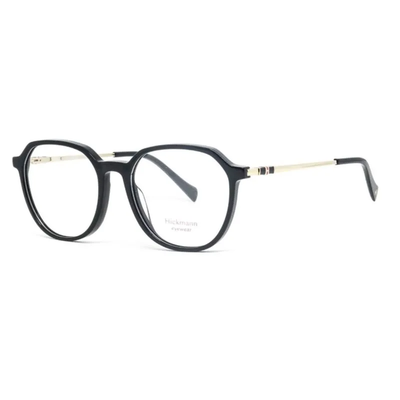 Armação De Óculos Hickmann Hi60010 A01 Preto Brilho