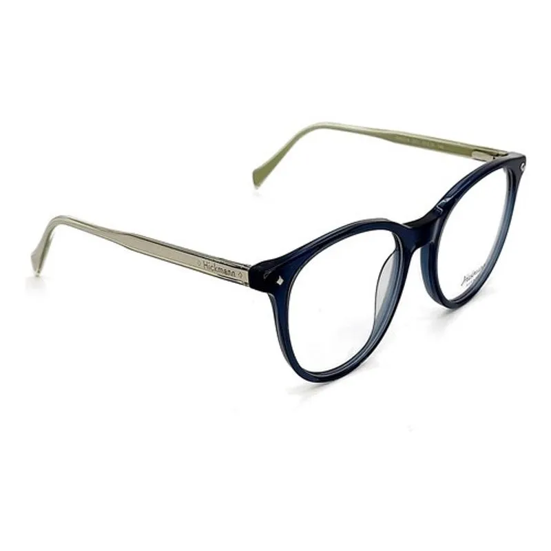 Óculos Armação Hickmann Hi60014 D01 Feminino Redondo Verde