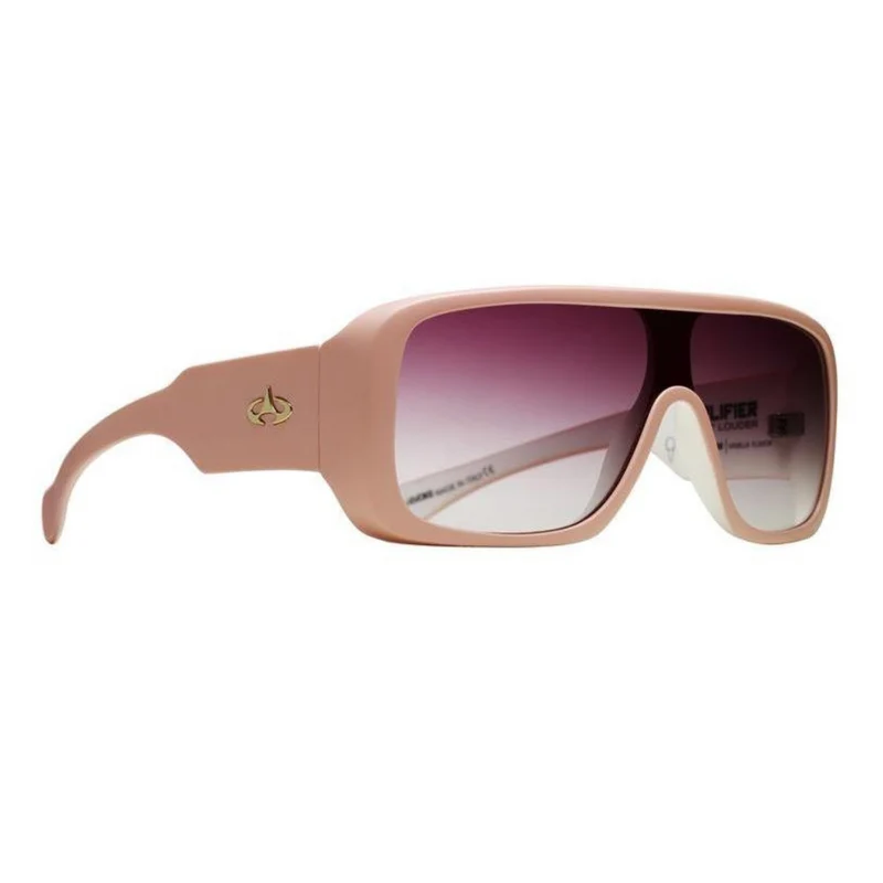 ÓCULOS DE SOL AMPLIFIER ICE04 ICE CREAM PINK WHITE BROWN GRADIENT