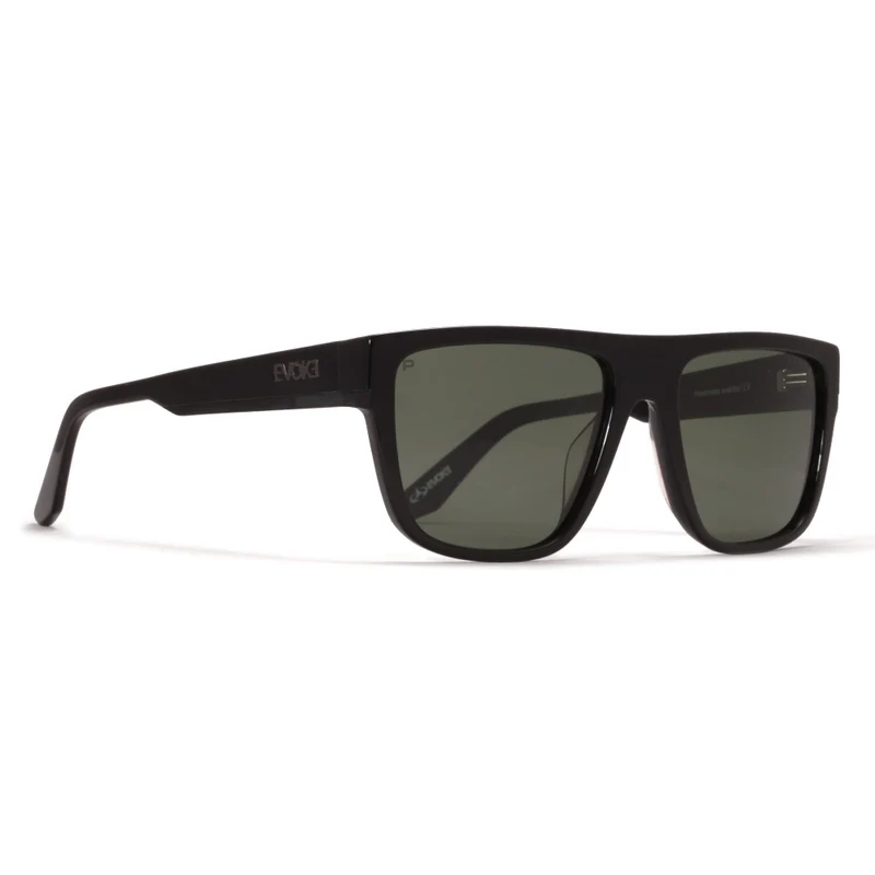 ÓCULOS DE SOL NEW ANVERSE BRA01P BLACK SHINE GREEN POLARIZED