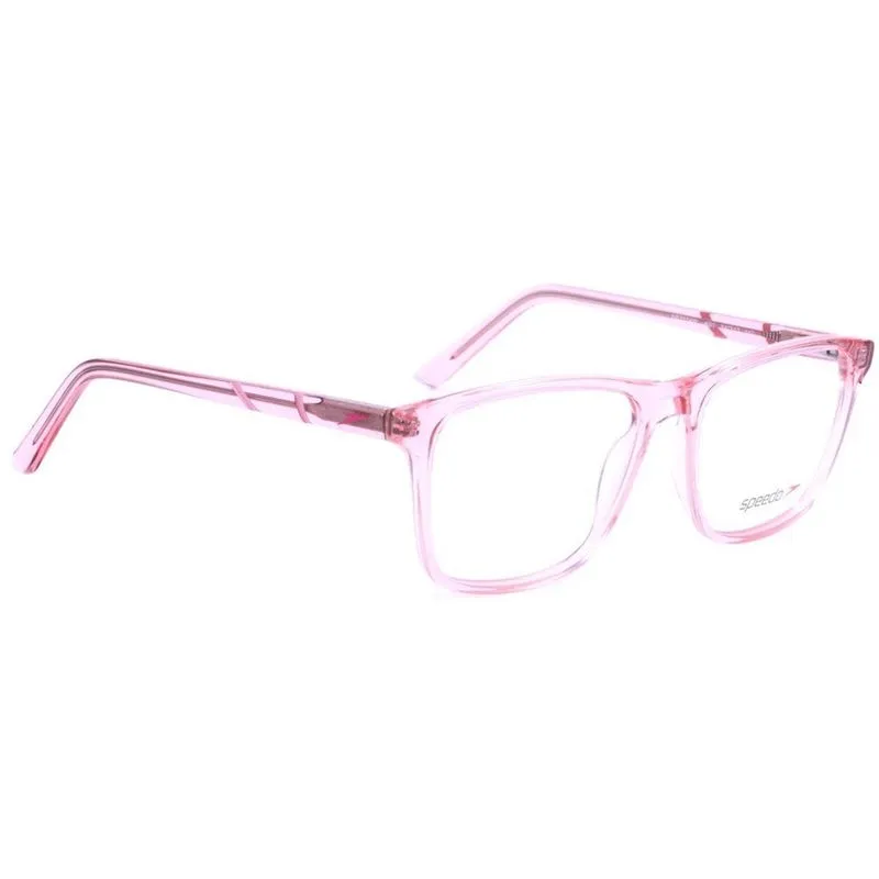 Armação De Óculos Speedo Sp7074w K01 Rosa Translúcido