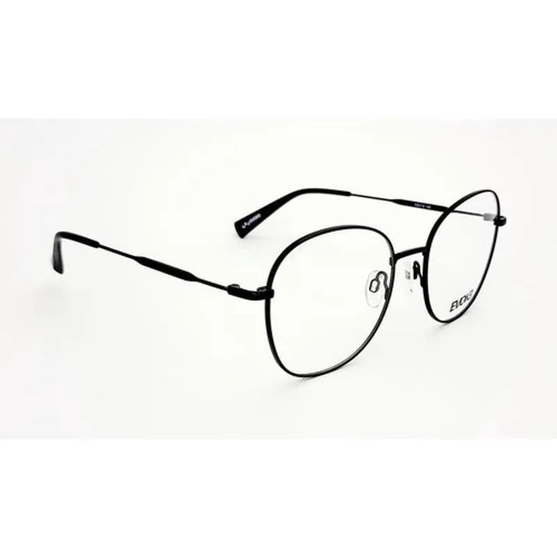 Óculos Armação Evoke For You Dx163 09B Redondo Grande Preto