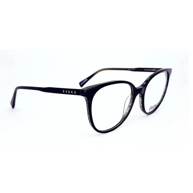 Armação De Óculos Evoke For You Dx167 A23 Preto Brilho