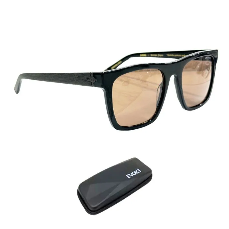 Óculos de Sol Evoke Henrique Fogaça Capo xii HFA02S Brown