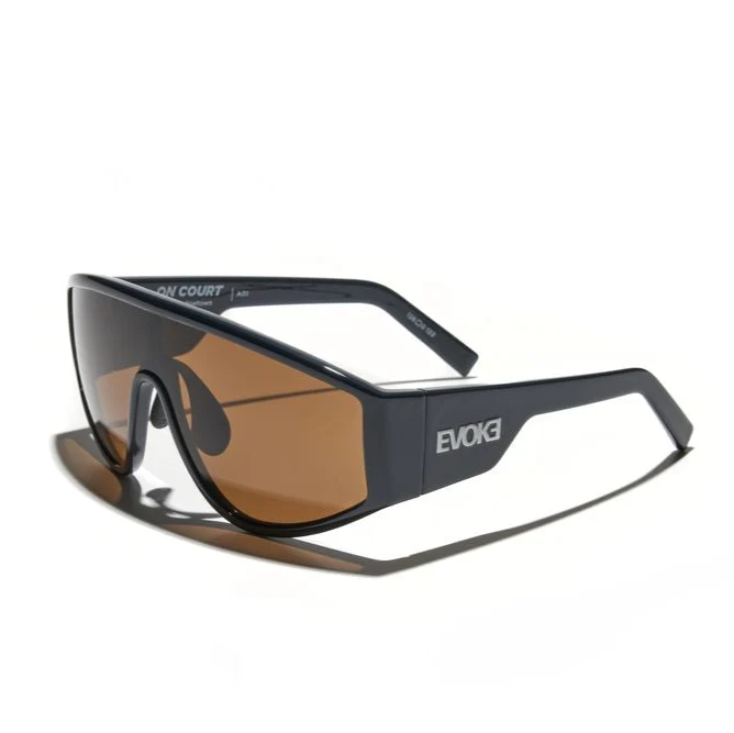 ÓCULOS DE SOL ON COURT HIGH-END A01 MIDNIGHT SHINE SILVER BROWN TOTAL
