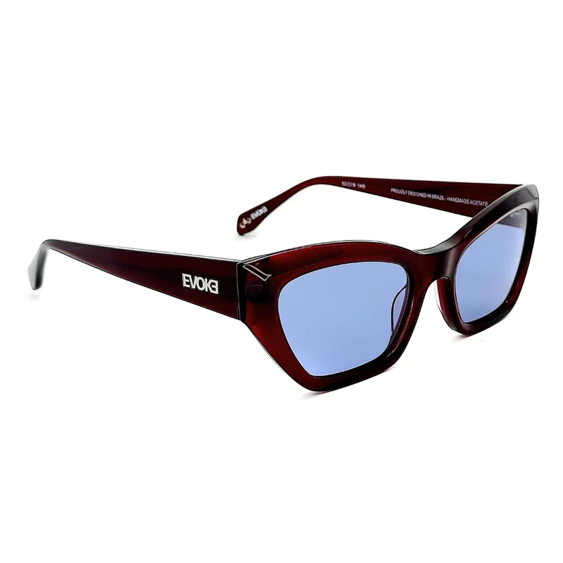 Óculos de Sol Evoke EVK 42 C02 Crystal Wine Blue