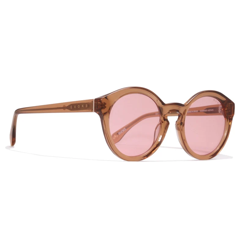 ÓCULOS DE SOL Evoke EVK 47 G02 Crystal Brown Gold Pink