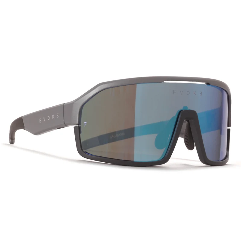 ÓCULOS LIFE PERFORMANCE ELP 04 SPIKE H10P GRAY MATTE MIDNIGHT SILVER GREEN MIRROR