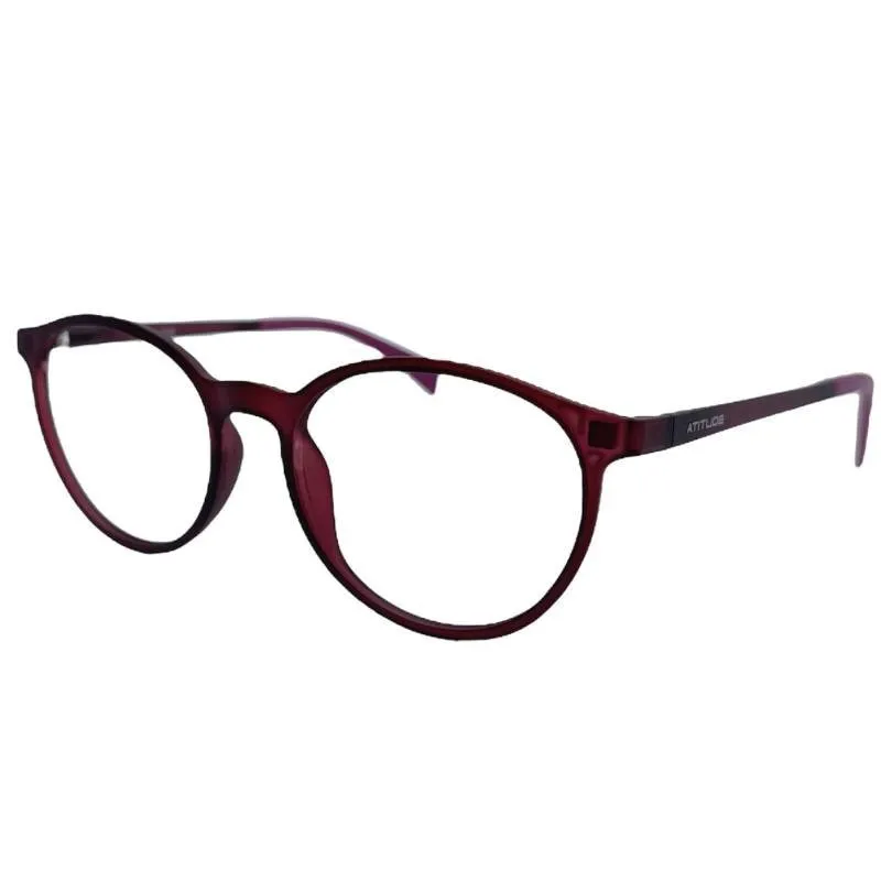 Armação Unissex Atitude attach LUNAR-R12 Com Clip On