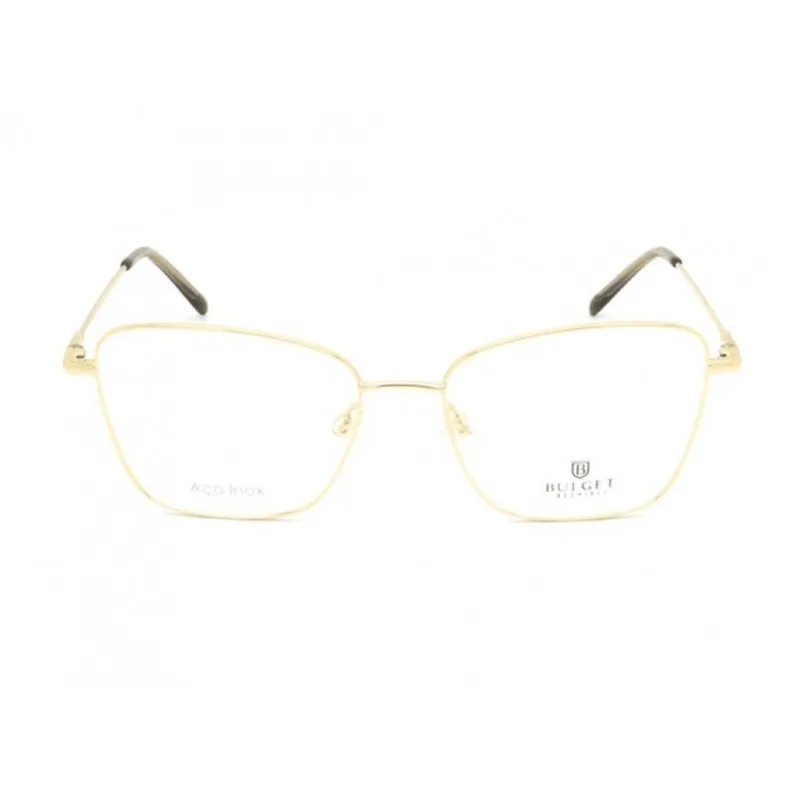 Armação para Óculos de Grau Feminino Bulget BG2118 Dourado
