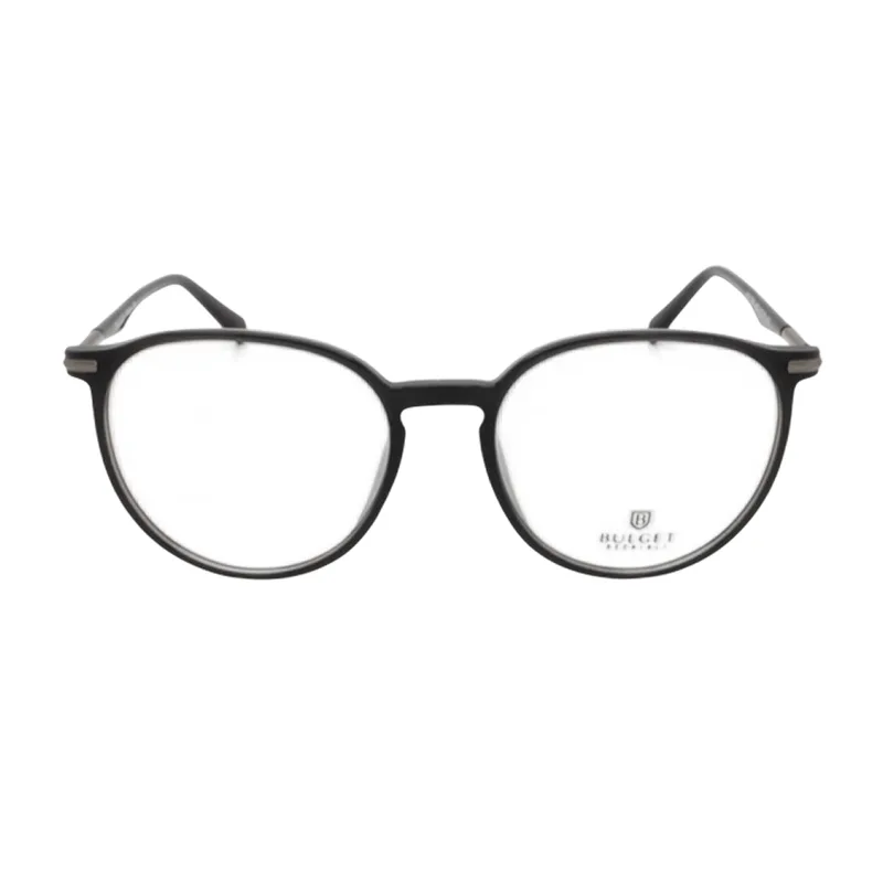 Armação para Óculos de Grau Masculino Bulget BG7174MI Cinza Escuro Cristal
