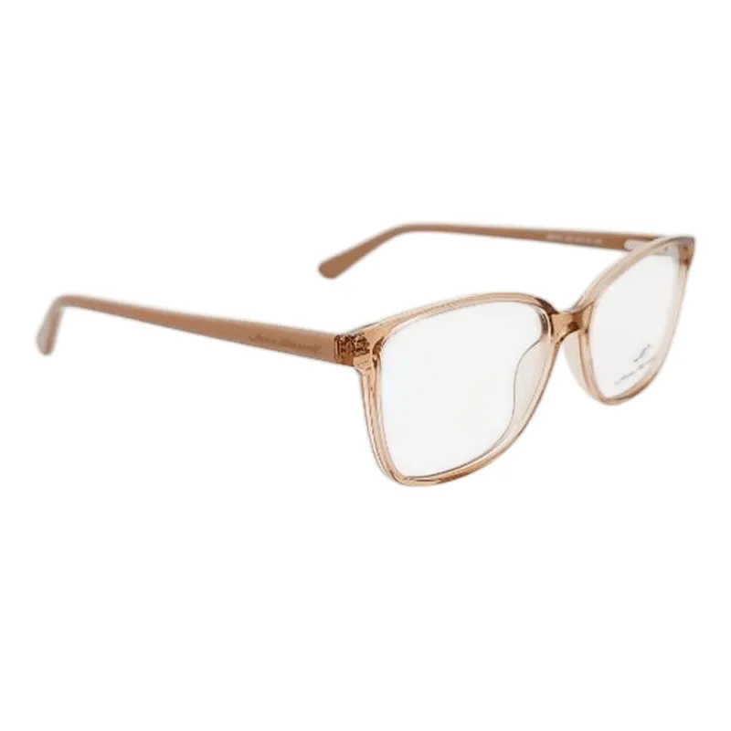 Armação de Óculos de Grau Jean Marcell JM6103 Feminino Quadrado Acetato Nude
