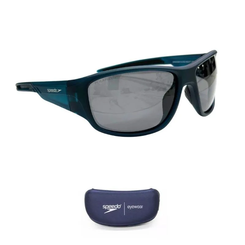 Óculos De Sol Speedo Speeder 12 D12 Crystal Blue Green Total