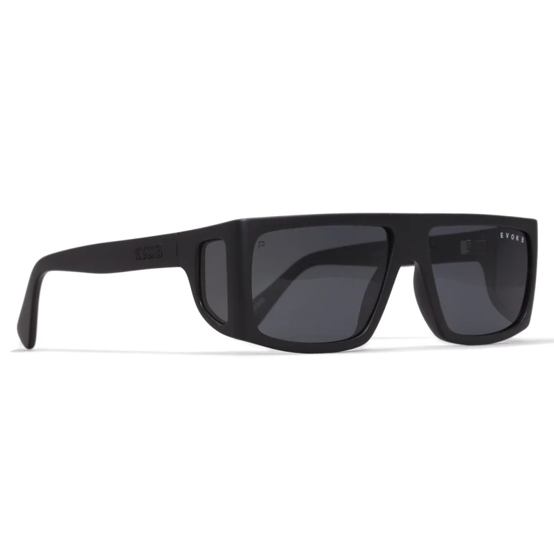 ÓCULOS DE SOL NEW B-SIDE BRA11 MATTE BLACK GRAY TOTAL