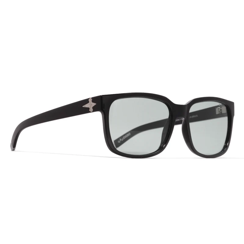 ÓCULOS DE SOL NEW CAPO VI BRA01 SHINE BLACK GREEN TOTAL