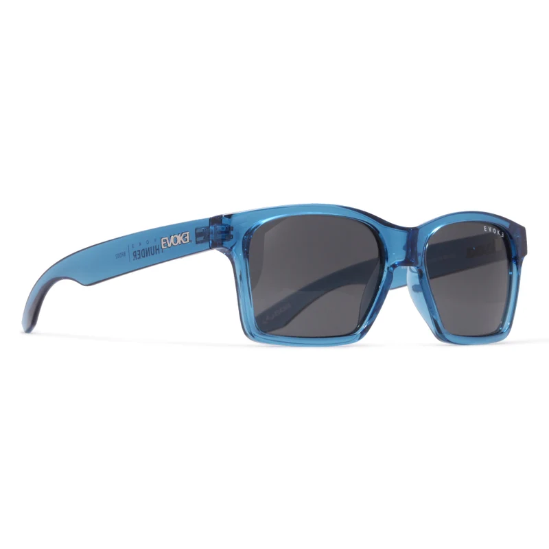 ÓCULOS DE SOL NEW THUNDER BRD02 CRYSTAL BLUE GRAY TOTAL