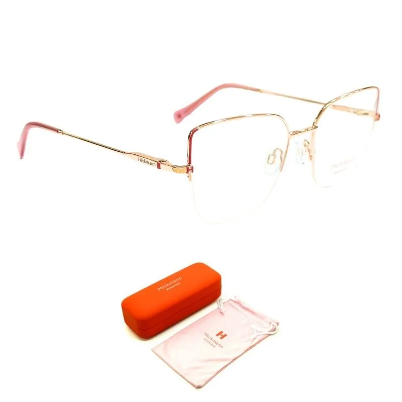 Armação de Grau Hickmann HI10058 13C Peonia 1 Rosa Metal