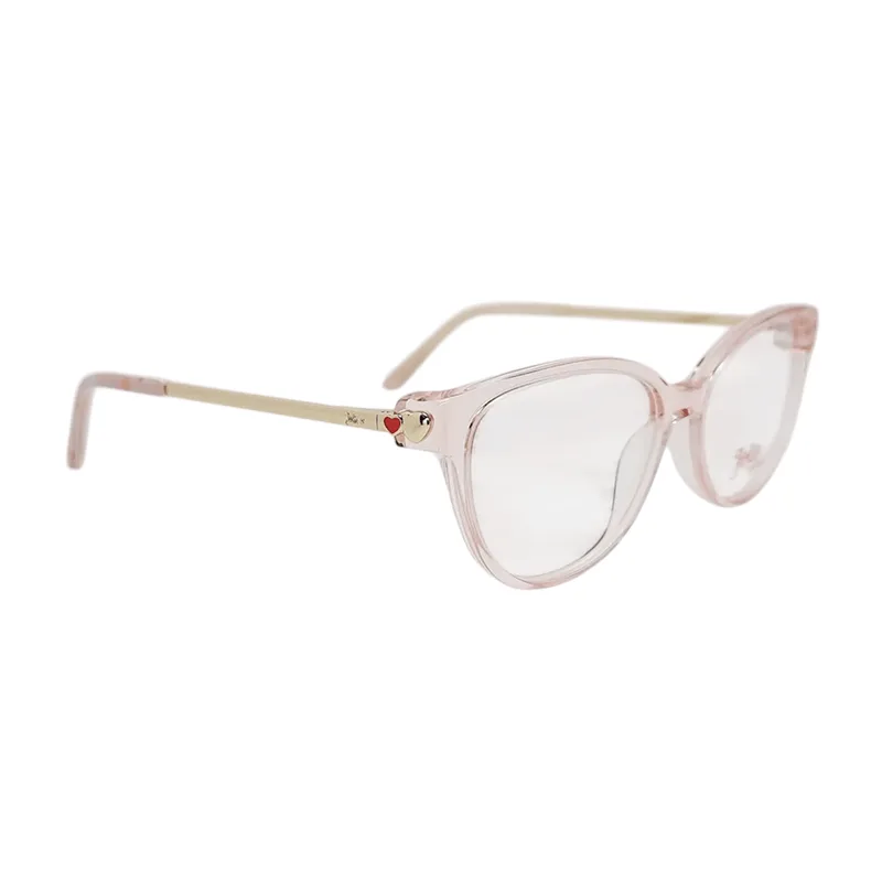 Armação de Óculos de Grau Jolie JO6149 Feminino Quadrado Acetato Rosa