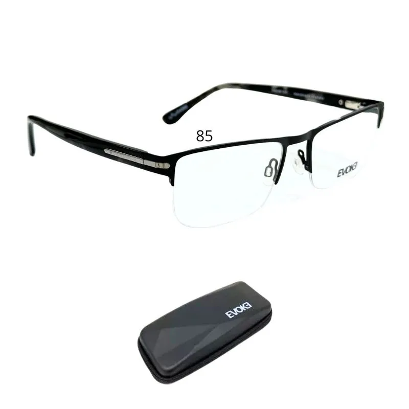 Armação de Grau Evoke For You DX183 09B Preto Fio Nylon
