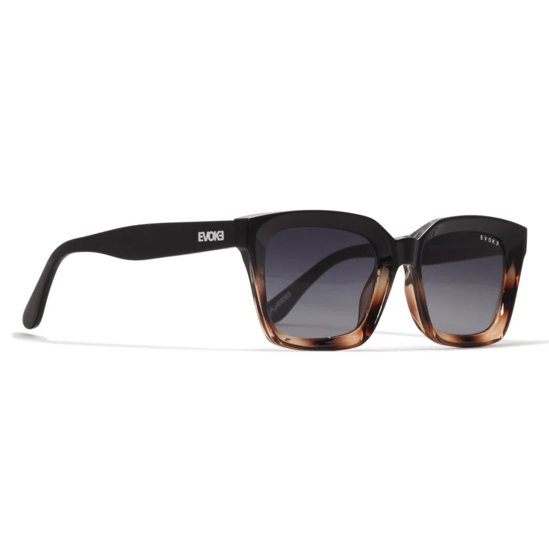 Óculos de Sol Evoke For You DS100 A21 Black Shine Turtle Gray