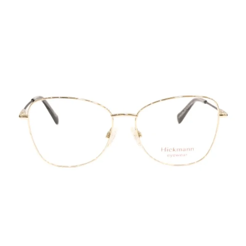 Armação para Óculos de Grau Feminina Hickmann LOTUS 2 04A Dourado e Preto