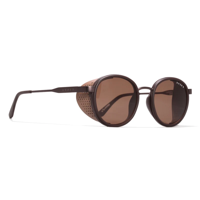 Óculos de Sol Evoke Sandstorm 01B Matte Brown Brown Total