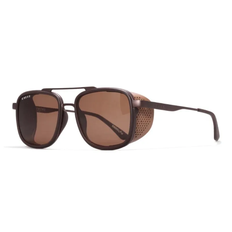 Óculos Evoke Snowstorm 01b Bronze Matte Brown Beige Brown Total