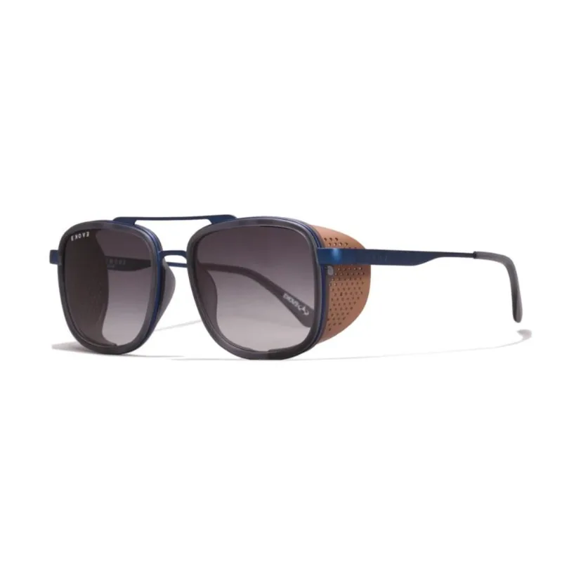 Óculos Evoke Snowstorm 06b Blue Matte Gray Beige Gray Gradient