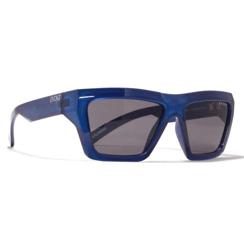 Óculos de Sol Evoke Outlaw Big D12 Black Blue Gray