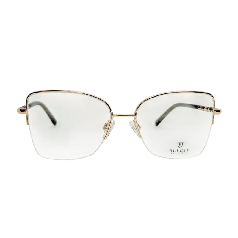Armação para Óculos de Grau Feminino Bulget BG2183 Dourado Claro