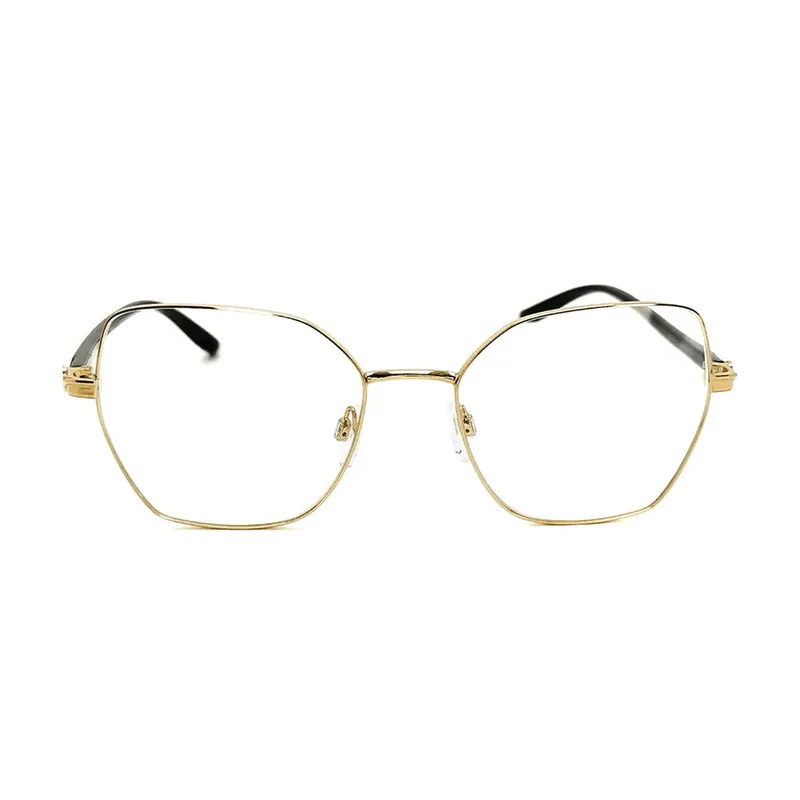 Armação para Óculos de Grau Feminino Bulget BG1755T Dourado