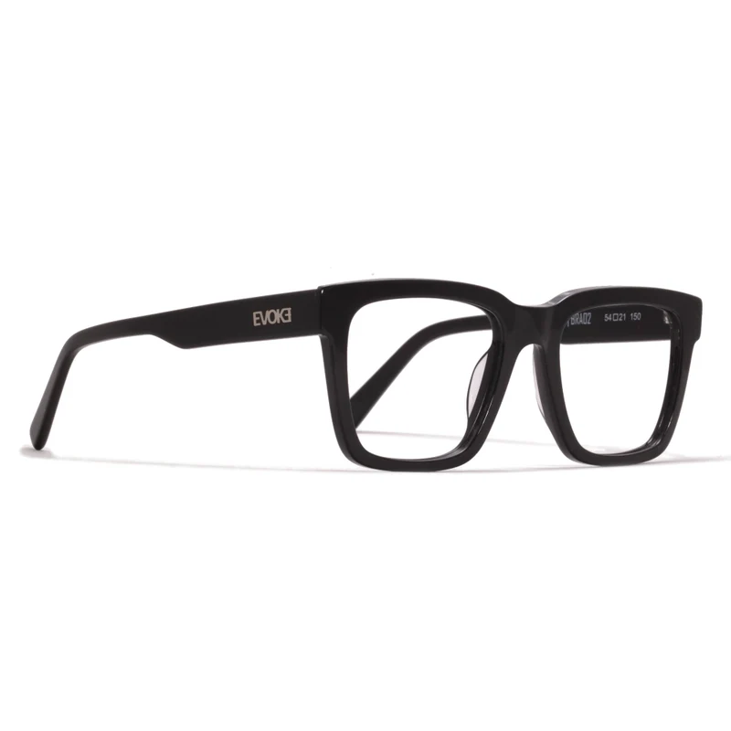 Óculos de Grau Evoke Uprise DX1 BRA02 Black Shine