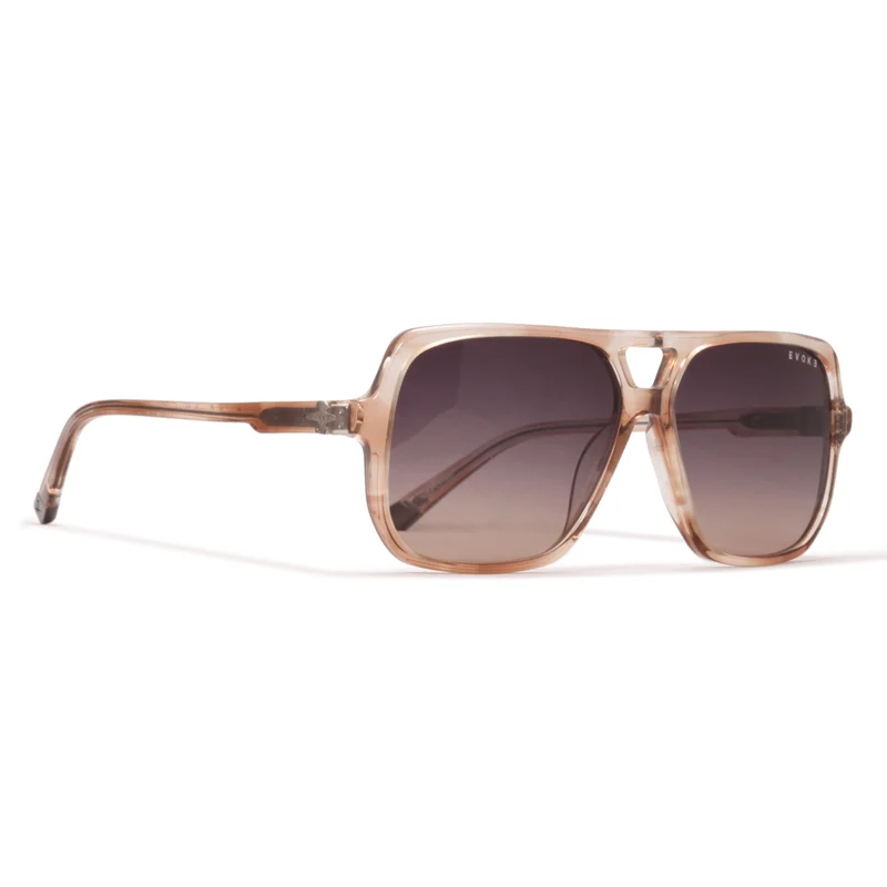 Óculos de Sol Evoke Capo X G21 Crystal Brown Stripped Brown Gradient
