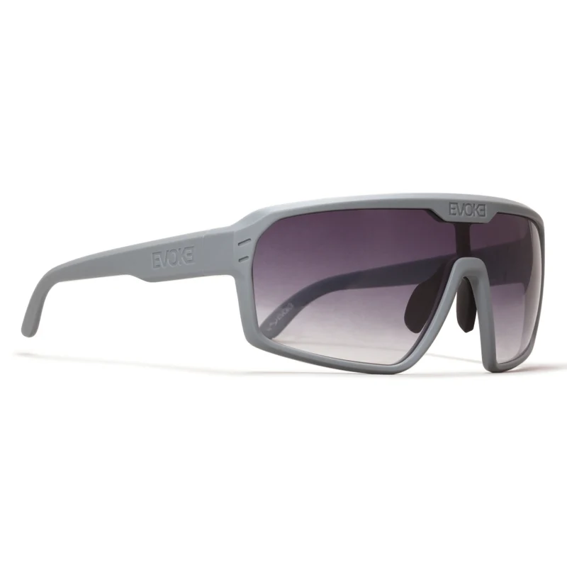 ÓCULOS DE SOL EVOKE BLOCK FLOW H11 LIGHT GRAY MATTE GRAY GRADIENT