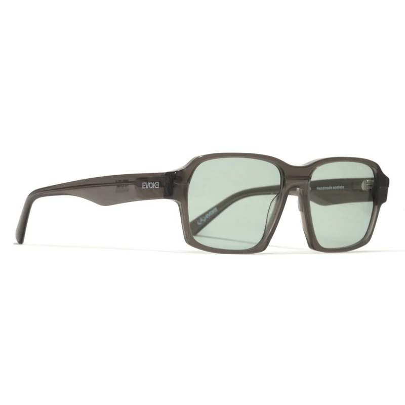 ÓCULOS DE SOL EVOKE EVK RX71S H02 CRYSTAL GRAY LIGHT GREEN TOTAL