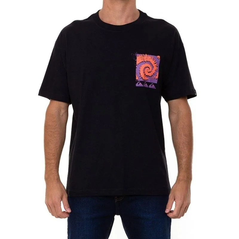 Camiseta Quiksilver OG Spin Masculina Preto GG / preto