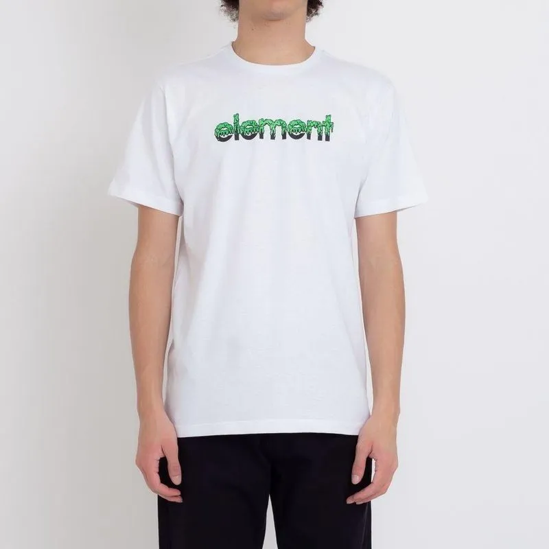 Camiseta Element Proton Capsule Masculina Branco GG