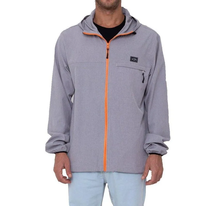 Jaqueta Billabong Arch Packable Masculina Cinza G / cinza