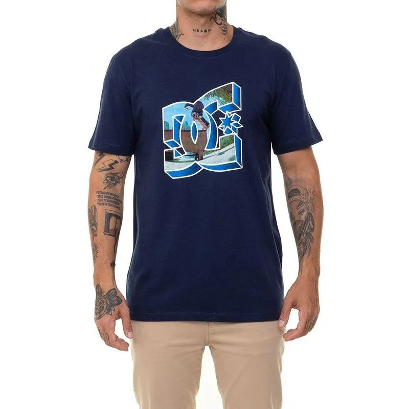 Camiseta DC Shoes Blabac Kelis Masculina Azul Marinho GG / azul-escuro