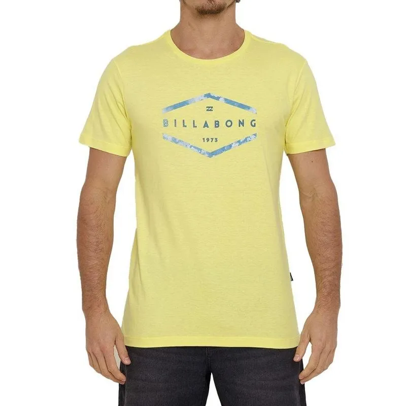 Camiseta Billabong Entry I Masculina Amarelo GG / amarelo