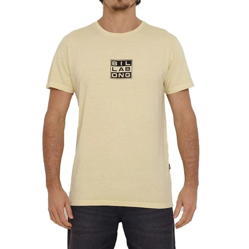 Camiseta Billabong Hemp Arch Masculina Amarelo M / amarelo