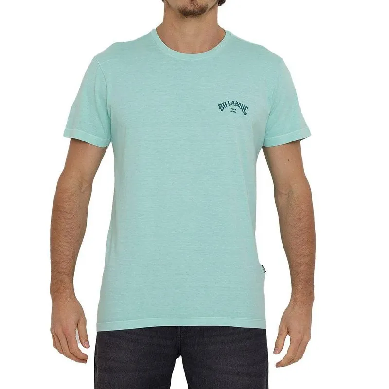 Camiseta Billabong Arch Wave Masculina Verde Claro P / verde
