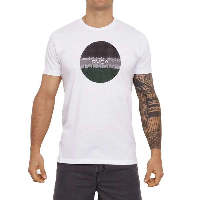 Camiseta RVCA Motors II Masculina Branco GG / branco