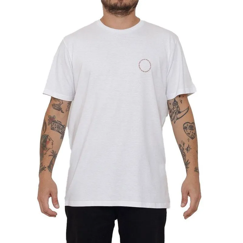 Camiseta Element Exley Masculina Branco M / branco